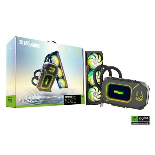 Zotac GeForce RTX 5090 Arcticstorm AIO 32Gb GDDR7 Graphics Card - 1