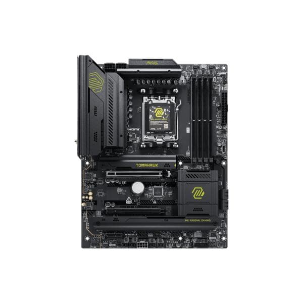 MSI MAG B850 Tomahawk WiFi Motherboard, ATX - Supports AMD Ryzen 9000/8000 / 7000 Processors, AM5-80A SPS VRM, DDR5 Memory Boost 8400+ MT/s (OC), PCIe 5.0 x16, M.2 Gen5, Wi-Fi 7, 5G LAN - 2