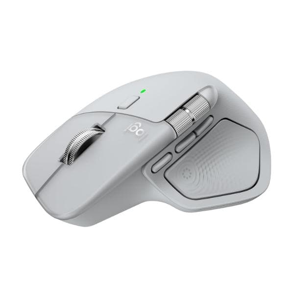 Logitech MX Master 4 Ergonomic Wireless Professional Mouse - Pale Grey - 1