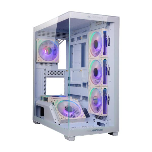 Zebronics Xenocore Premium Gaming Case White - 1