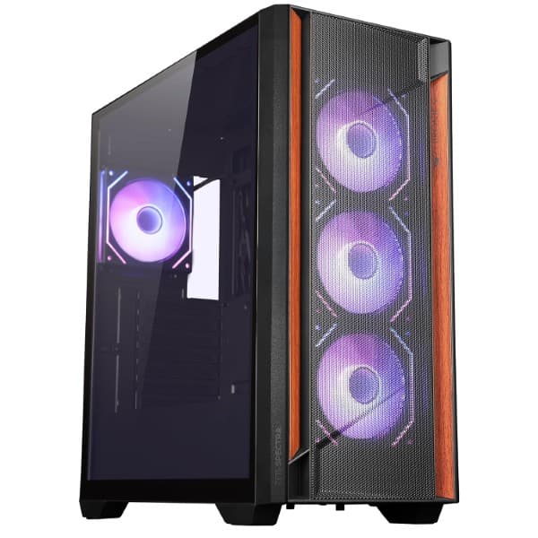 Zebronics Zeb Spectra Premium Gaming Cabinet Black - 1