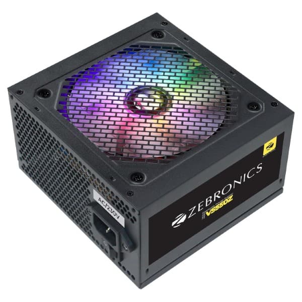 Zebronics VS550Z Premium Power Supply Black