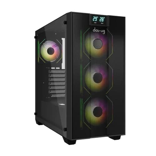 Dawg X 678 ARGB ATX Mid Tower Case - 1