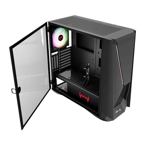 Dawg Y 745 ARGB E-ATX Mid Tower Case - 2