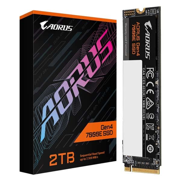 Gigabyte AORUS 7000E Gen4 2TB SSD - 2