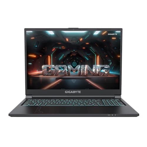 Gigabyte G6 KF-H3IN865KH Gaming Laptop (i7-13620H, 16" FHD+165Hz NTSC 45%,DDR5 16G*2, RTX 4060 8GB, Gen 4 SSD 1TB+1TB , Win11 Home) - 1