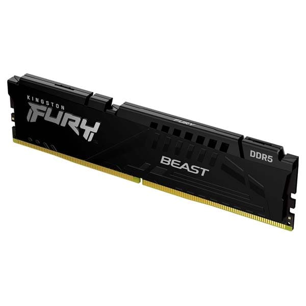 Kingston Fury Beast 8GB 5200MT/s DDR5 CL36 Desktop Memory (KF556C36BBE-8) - 1