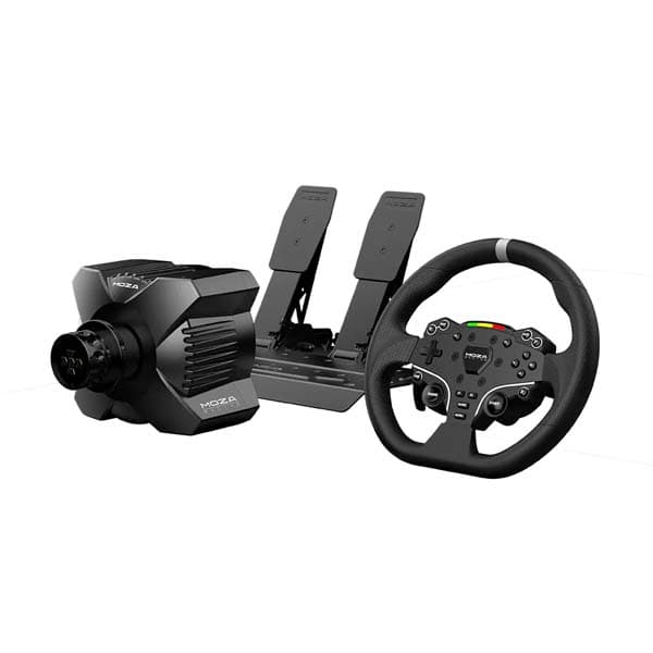 MOZA R3 Racing Wheel and Pedals Only for PC - 1
