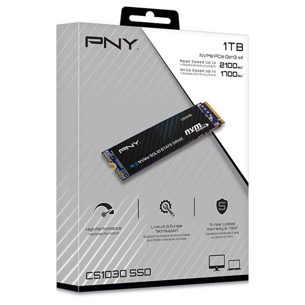 PNY CS1030 1TB M.2 NVMe SSD - 2