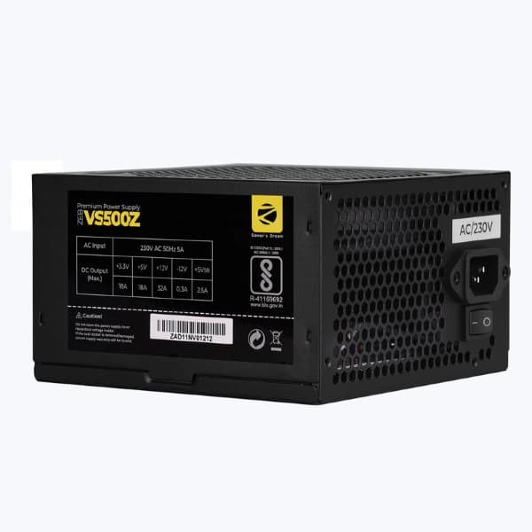 ZEBRONICS VS500Z 500W Premium Power Supply - 2