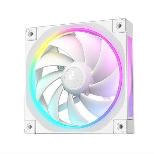 Deepcool FL12 ARGB 120mm Cabinet Fan (White) - 1