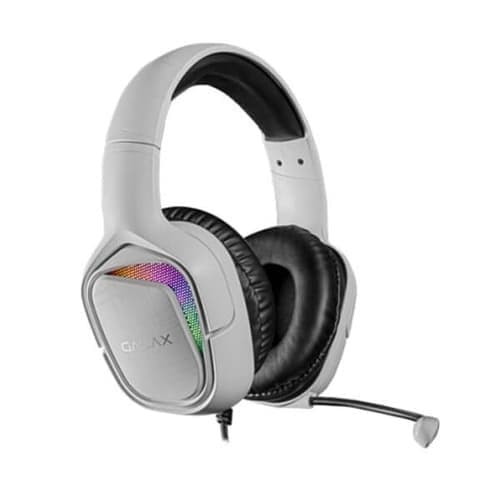 Galax SONAR 04 On Ear Gaming Headphones with Professional Mic (White)