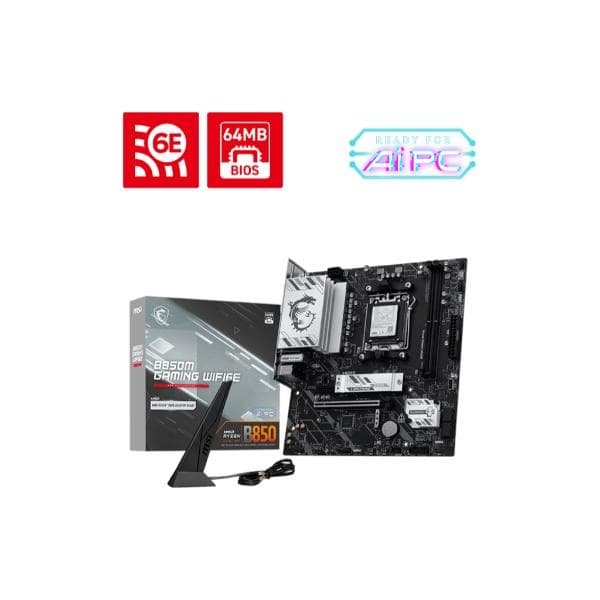 MSI B850M GAMING WIFI6E AMD Motherboard - 1