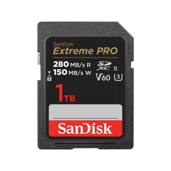 SanDisk Extreme PRO SDXC UHS-II Card - 1TB - 1