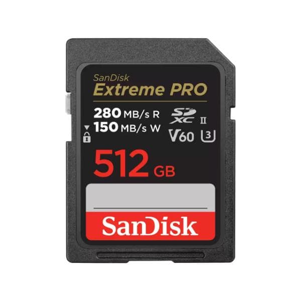 SanDisk Extreme PRO SDXC UHS-II Card - 512GB