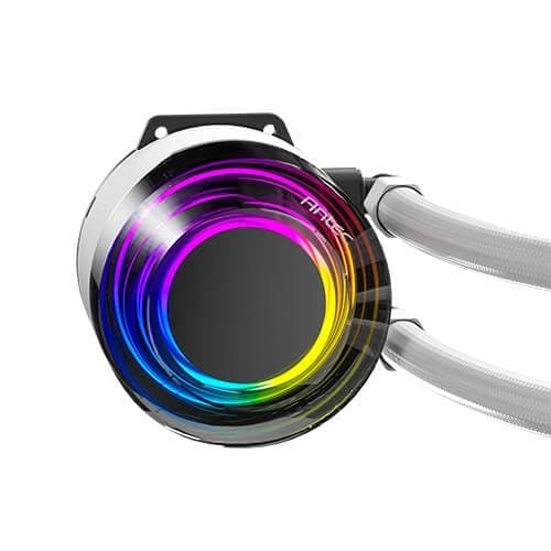 Antec Vortex LUM 360 ARGB CPU Liquid Cooler (White) - 2