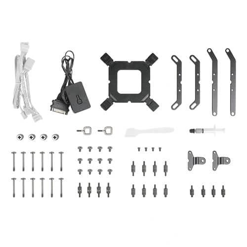 Antec Vortex LUM 360 ARGB CPU Liquid Cooler (White) - 3