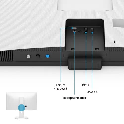 BenQ GW2790TC White 27 Inch Monitor - 2