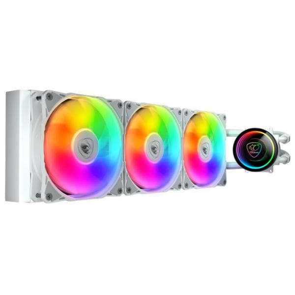 Cougar Poseidon Elite ARGB 360 Liquid Cooler - White - 2