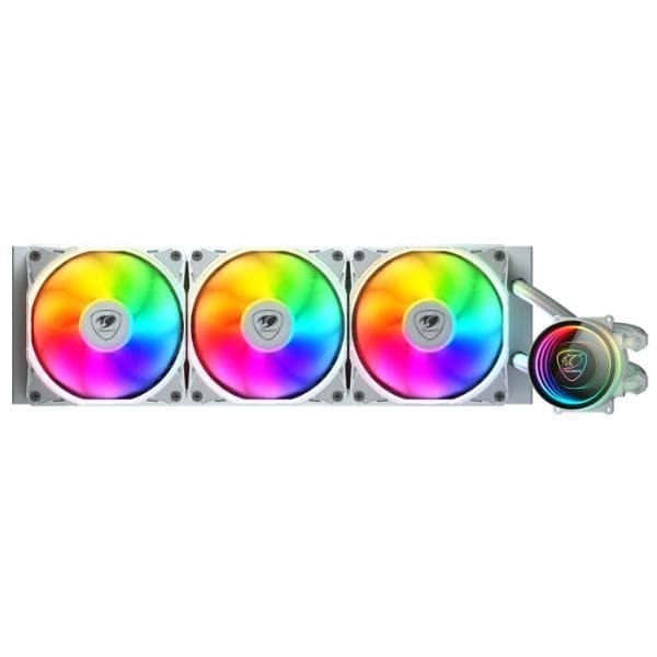 Cougar Poseidon Elite ARGB 360 Liquid Cooler - White - 1