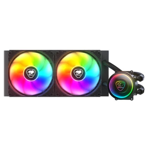 Cougar Poseidon Elite ARGB 240 Liquid Cooler - Black