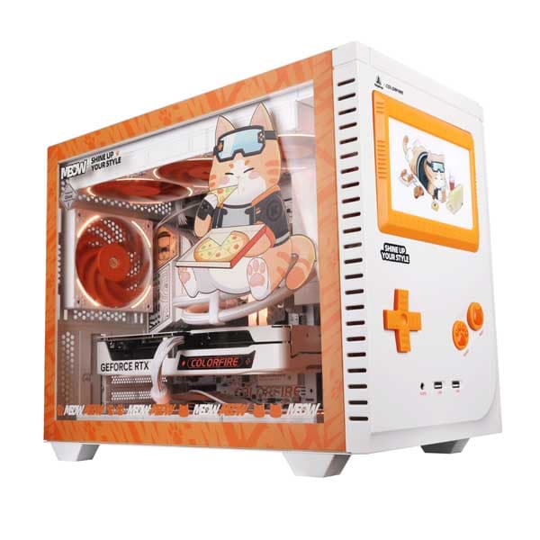 COLORFUL COLORFIRE MEOW-X Gaming PC Set CABINET