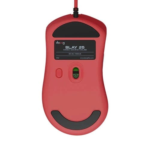 Dawg Slay 25 Gaming Mouse (Red) - 3