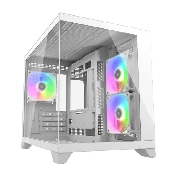 Cougar FV150 Mini RGB Mini Tower Cabinet - White