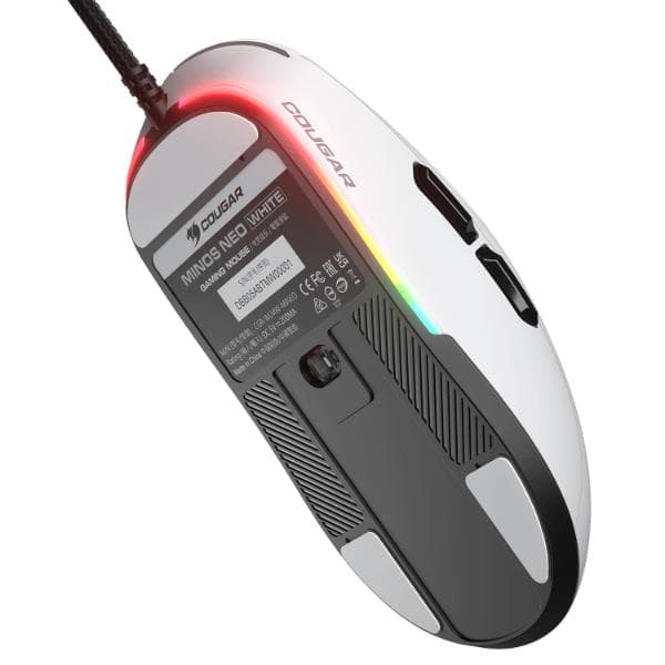Cougar Minos Neo Wired RGB Gaming Mouse - White - 8