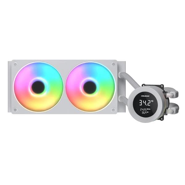 Cougar Poseidon Vistek ARGB 240 Analog Liquid Cooler - White