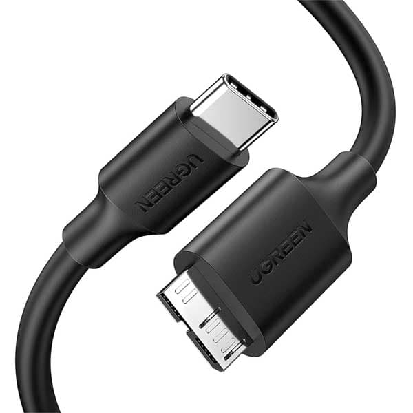 Ugreen US312 USB-C to Micro B Cable M/M 1m (Black 20103) - 1