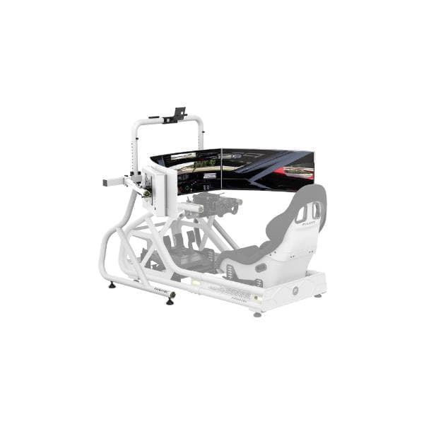 Fanatec GT Cockpit Triple Monitor Expansion Kit (White) - 4