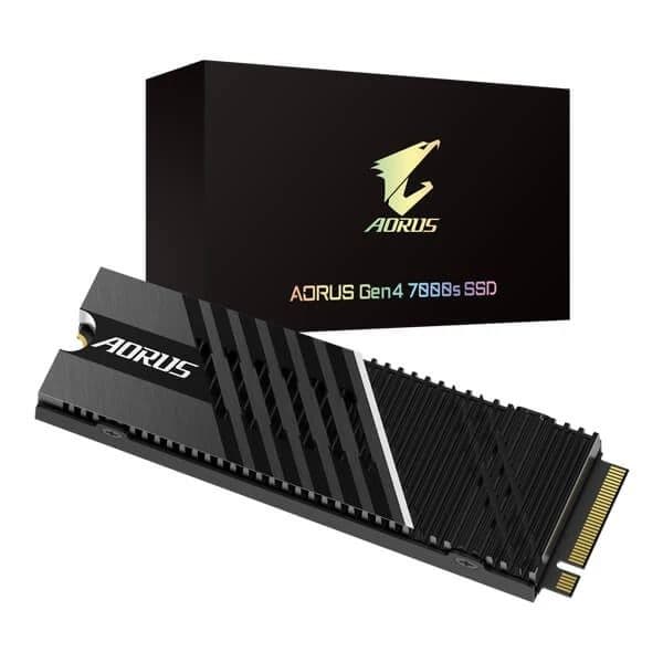 Gigabyte Aorus 7000s 2TB M.2 NVMe Gen4 Internal Solid State Drive - 4