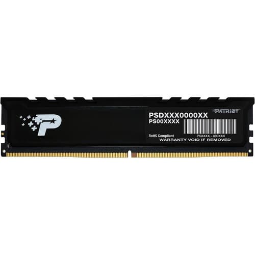 Patriot Signature Premium 32GB (2 x 16GB) DDR5 4800MHz CL40 UDIMM Desktop Ram - 5