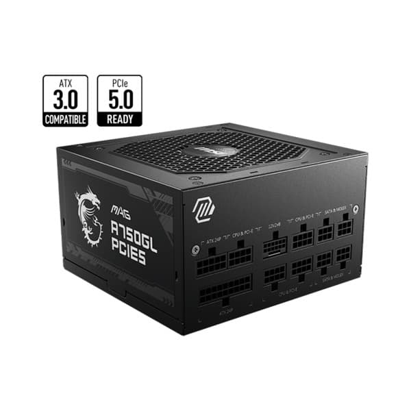 MSI MAG A750GL PCIE5 ATX 3.1 Fully Modular Smps - 5