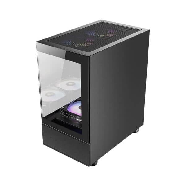 Antec CX200M RGB Elite (M-ATX) Mini Tower Cabinet (Black) - 4