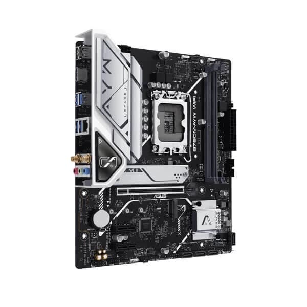 Asus B760M-AYW WiFi Intel LGA1700 M-ATX Motherboard Supports Intel 12th, 13th & 14th Gen Processors - 3