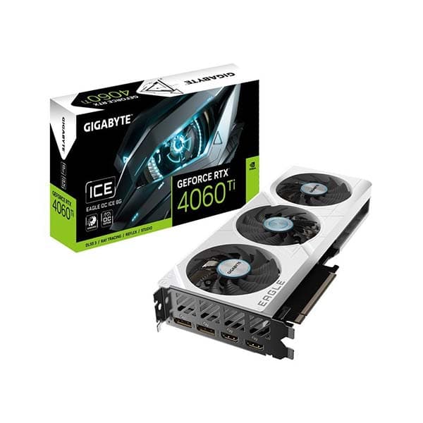 Gigabyte GeForce RTX 4060 Ti EAGLE OC ICE 8GB Graphics Card - 1