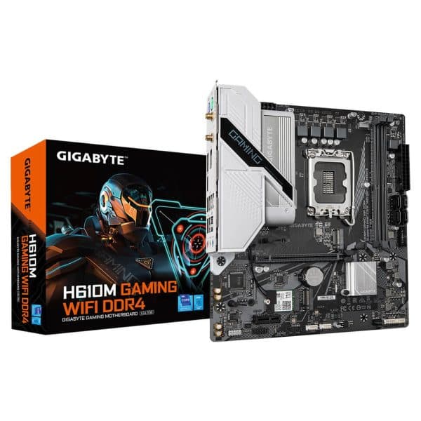 Gigabyte H610M Gaming WIFI DDR4 (rev. 1.0) Motherboard - 1