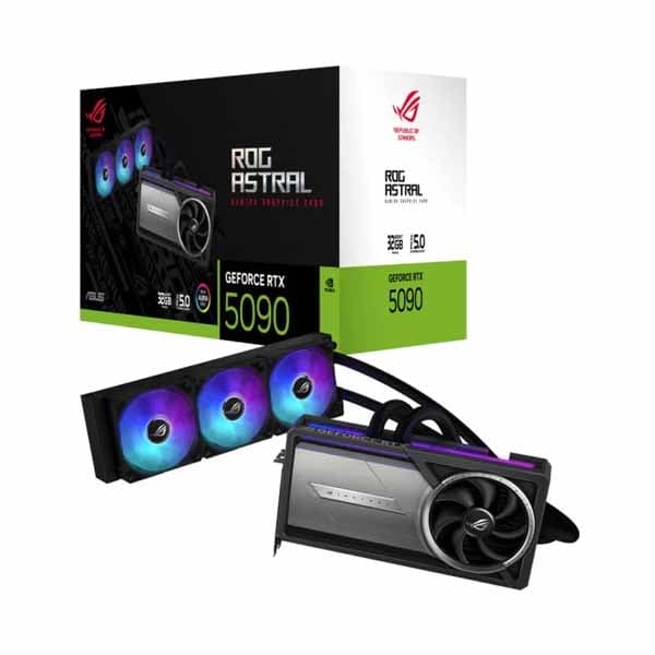 Asus ROG Astral LC RTX 5090 32GB GDDR7 Graphics Card - 1