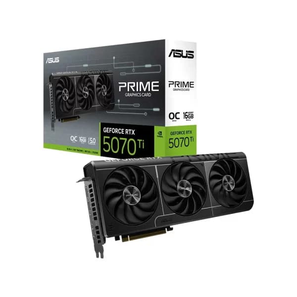 Asus Prime Rtx 5070 Ti OC Edition 16Gb GDDR7 Graphics Card - 1