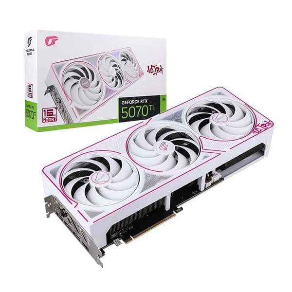 Colorful iGame RTX 5070 Ti Ultra W OC 16GB-V Graphics Card - 1