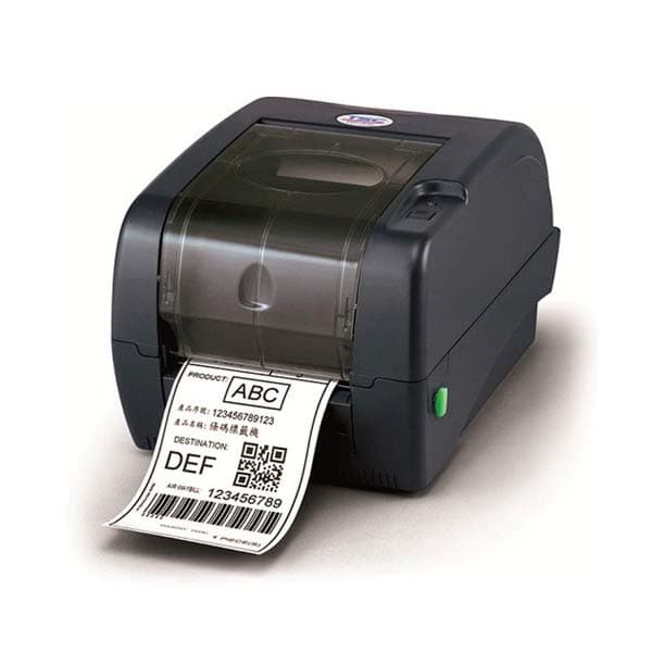 TSC Ttp 345 Thermal Transfer Desktop Barcode Monochrome Wired Home InkJet Printers - 1