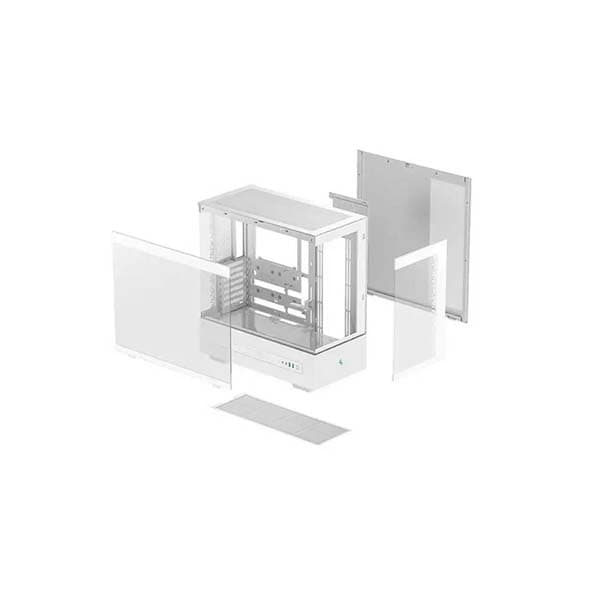 Deepcool CH690 Digital WH ATX Cabinet White (R-CH690-WHNNA0D-G-1) - 4