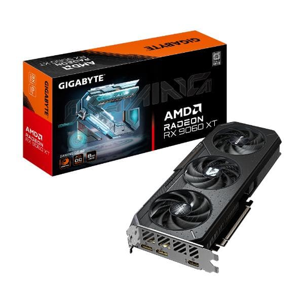 Gigabyte Radeon RX 9060 XT GAMING OC 8GB GDDR6 Graphics Card - 1
