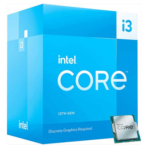 Intel Core i3-13100F LGA1700 Desktop Processor (4.50 GHz / 4 Cores / 8 Threads)