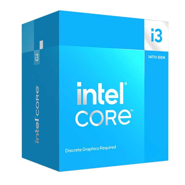 Intel Core i3-14100F LGA1700 Desktop Processor (4.7 GHz / 4 Cores / 8 Threads)