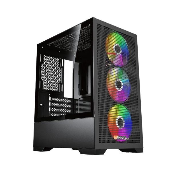 COCONUT NOVA X880 Gaming Computer Case with 4 aRGB Fans