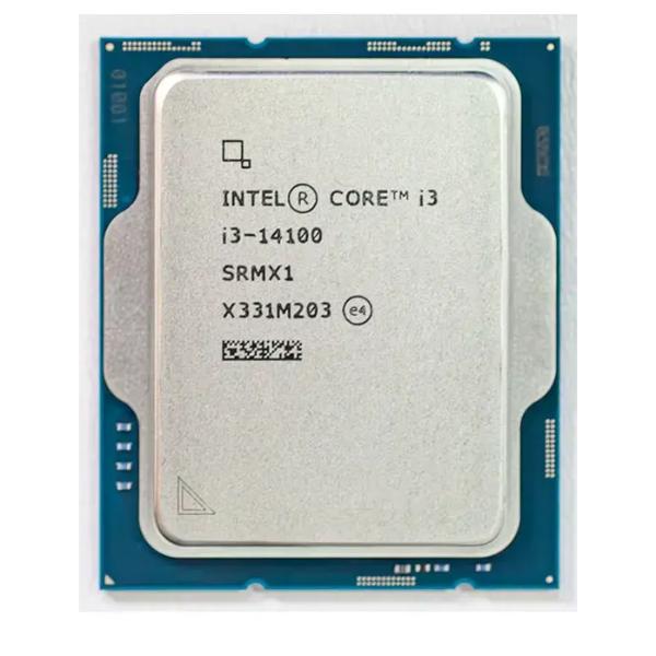 Intel Core i3-14100 LGA1700 Desktop OEM Processor (4.7 GHz / 4 Cores / 8 Threads)