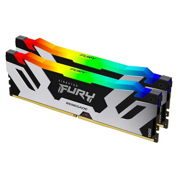 Kingston FURY Renegade RGB 32GB (2x16GB) 7200MT/s DDR5 CL38 DIMM Desktop Memory